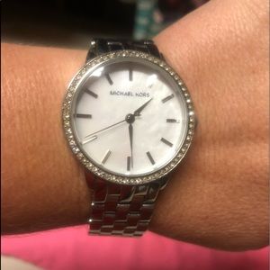 Michael Kors Pearl Face Watch
